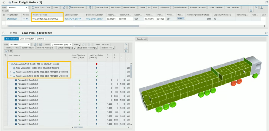 Overview of Key Innovations in Transportation Management Included in SAP S/4HANA 2020